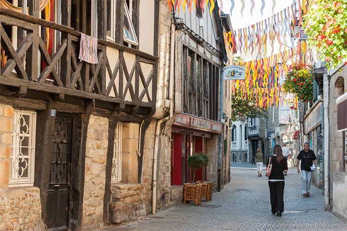 Street in Auray